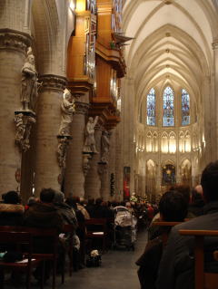 in the Cathedrale St.Michel in Bruxelles