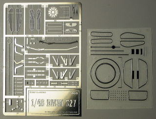 P/E parts for BMW 327 HASEGAWA 1/48